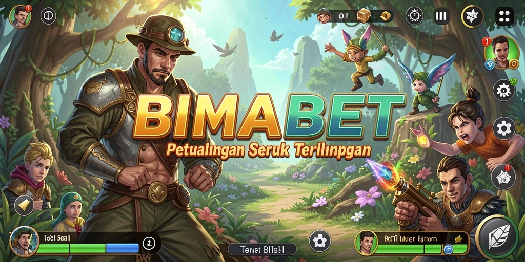Screenshot gameplay BIMABET menampilkan aksi petualangan yang mendebarkan.