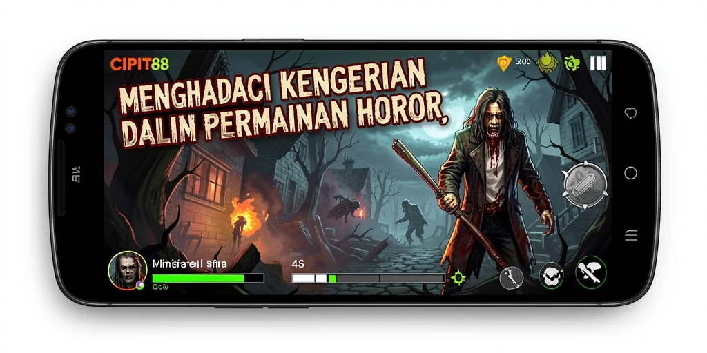 Tampilan gameplay mencekam dari CIPIT88 yang menarik perhatian.
