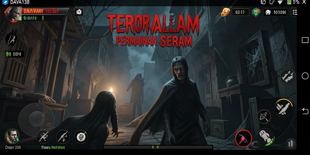 Gameplay intens yang menampilkan suasana Horror menyeramkan.