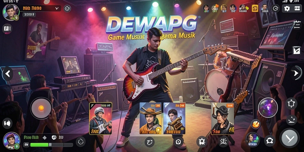 Tampilan gameplay DEWAPG yang menarik dan interaktif.