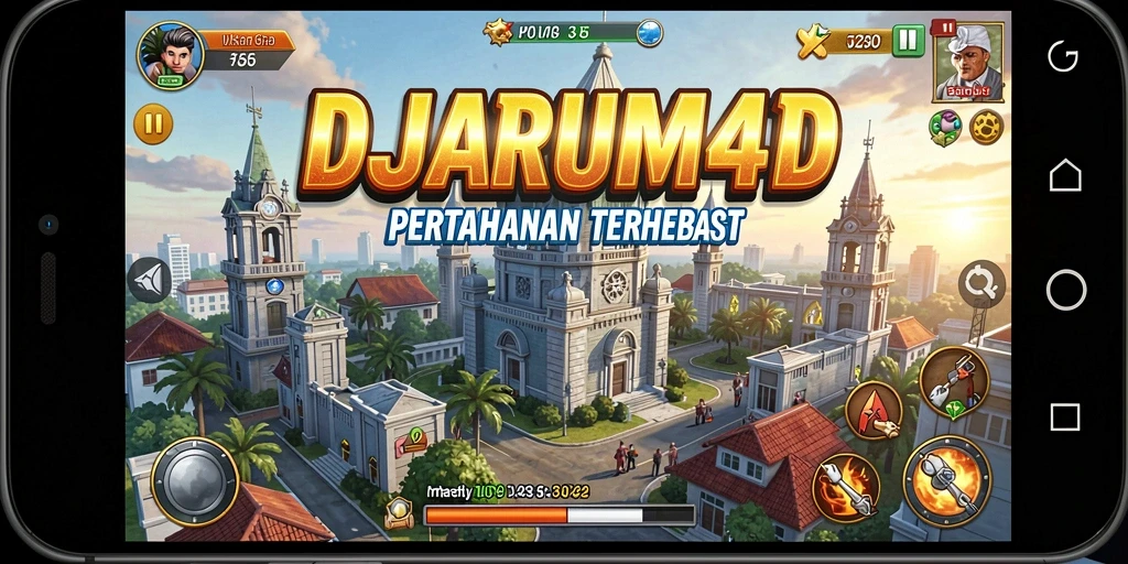 Gameplay seru DJARUM4D dengan menara pertahanan yang strategis.