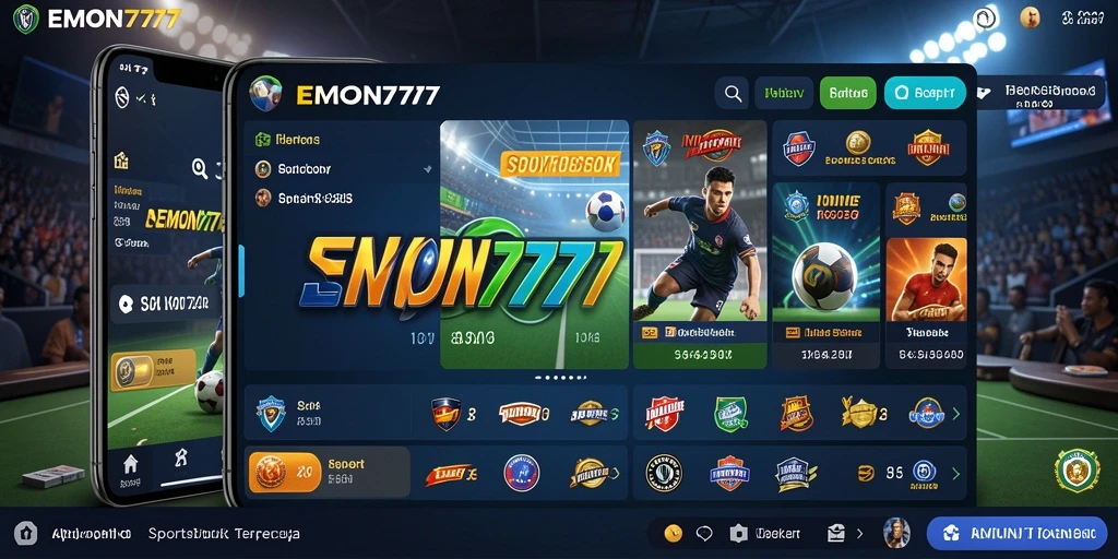 Screenshot gameplay EMON777 yang menunjukkan fitur taruhan langsung.