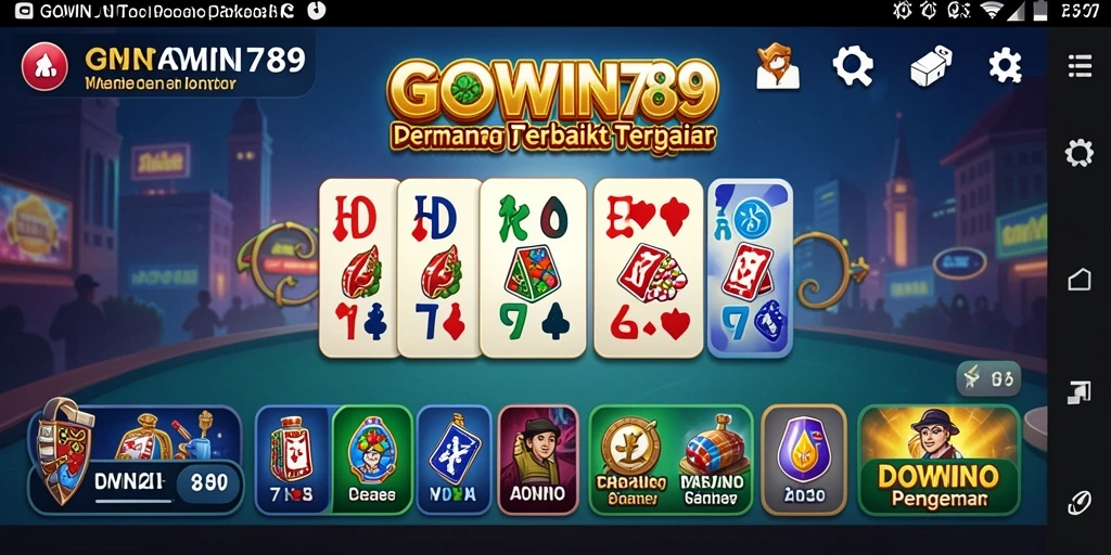 Tampilan gameplay GOWIN789 yang seru dan interaktif.