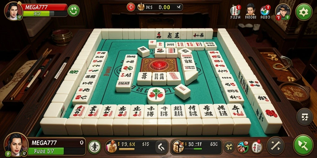 Tampilan gameplay MEGA777 yang seru dan menarik.