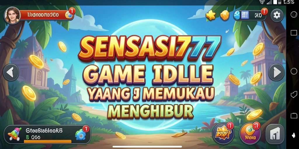 Tampilan gameplay SENSASI777 yang menarik dan memikat.