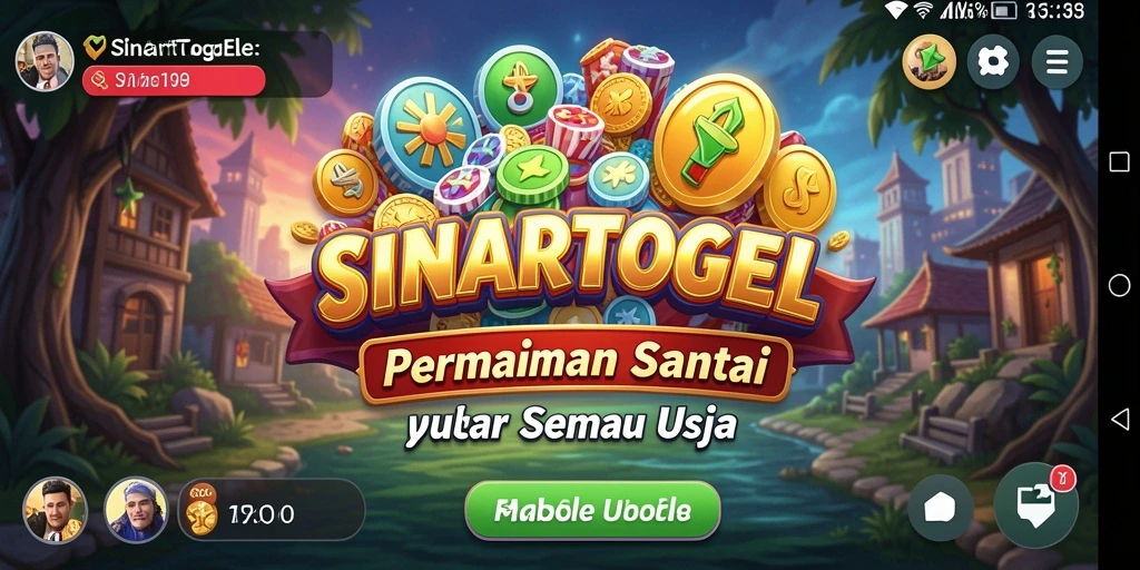 Screenshot gameplay SINARTOGEL menampilkan keseruan permainan santai.