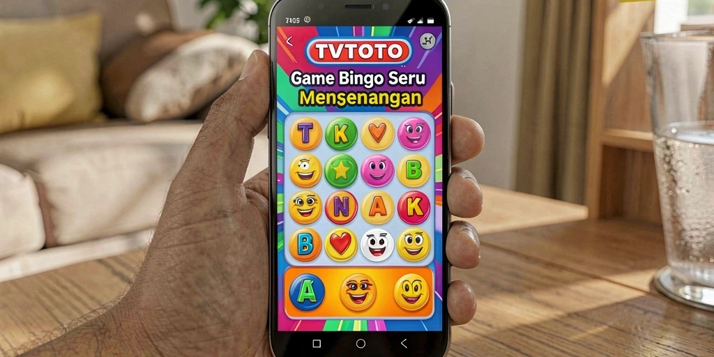Tampilan gameplay TVTOTO dengan suasana seru Bingo.