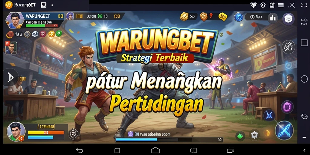 Tampilan gameplay seru dalam WARUNGBET dengan berbagai strategi yang diterapkan.