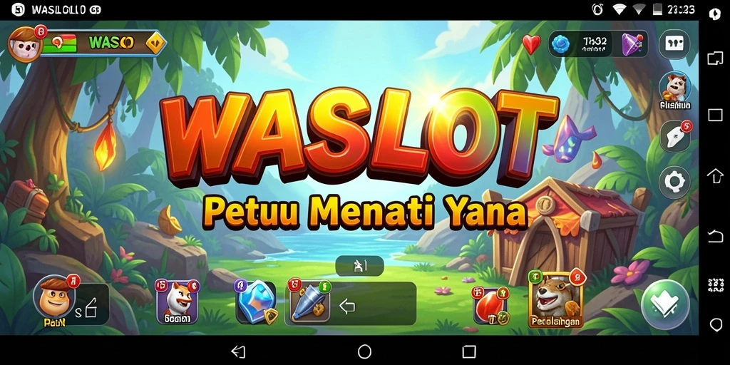Tangkapan layar dari gameplay <strong>WASLOT</strong> menampilkan eksplorasi dunia yang menakjubkan.